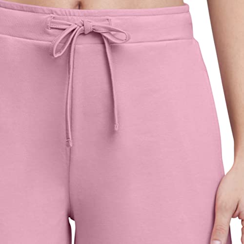 Image of Amante Womens Pink Cherry Printed Relaxed Fit Sleep Shorts