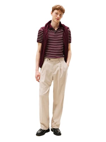 Image of Tommy Hilfiger Mens Short Sleeve Casual Polo Shirts in Regular Fit with Liquid Cotton