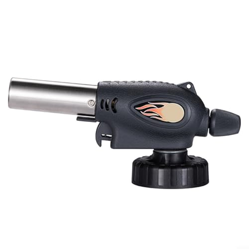 Lawnoval Cocina de propano para antorcha MT-2930 con ajustable para llama, bloqueo de seguridad y agarre ergonómico, caramelización, cocina al aire libre