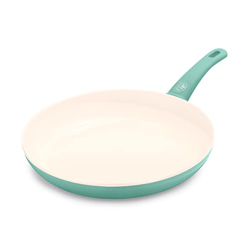 Comparison: Best Green Life Soft Grips Frying Pan 2 GreenLife Soft Grip Healthy Ceramic Nonstick 12" Frying Pan Skillet, PFAS-Free, Dishwasher Safe, Turquoise