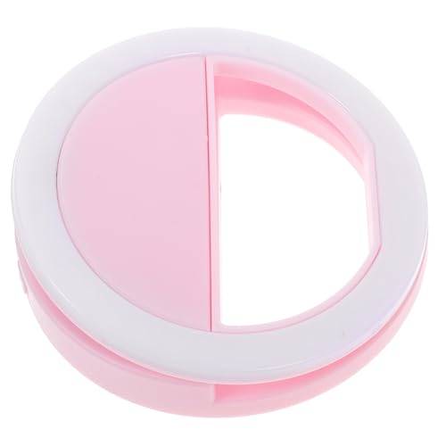 ROMISBABA Luz Selfie LED Clip para Teléfono y Tablet Iluminación y Duradera Compatible con Móvil y Laptop Luz Portátil para Video y Fotografía