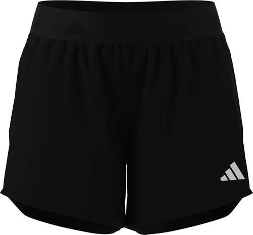 adidas Damen Pacer Workout Flex Woven Shorts Black M 4 inch