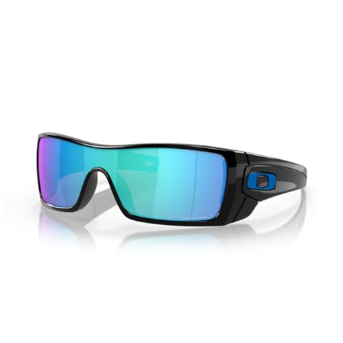 OAKLEY Batwolf OO9101 Rectangle Sunglasses for Men+ Bundle Accessory Leash Kit, Microfiber Pouch