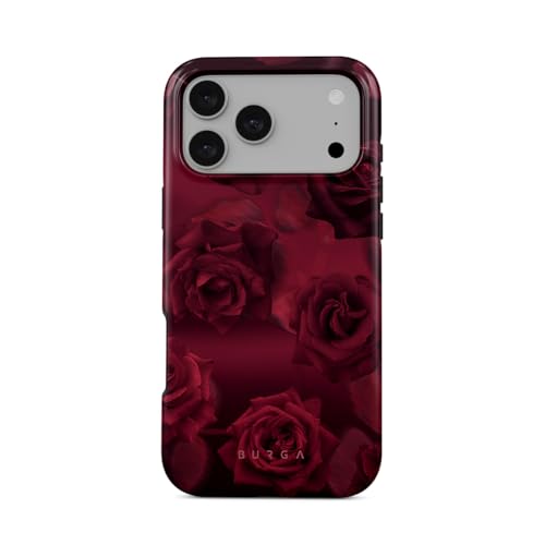 Coque iPhone 17 Pro Max BURGA rigide antichoc : protection écran et dos hybride double couche