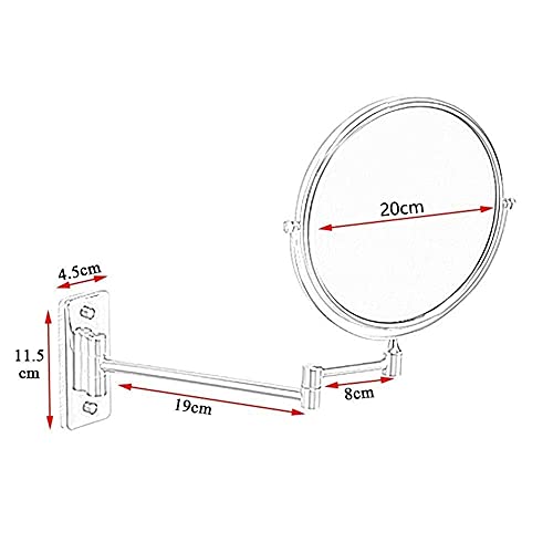 Miroir pliant double face 3X pour en finir avec le manque de visibilité et optimiser l'espace - 7