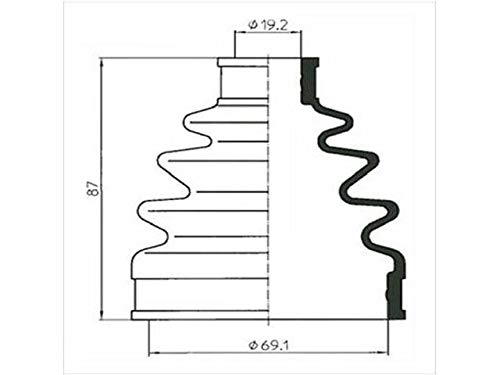セイケン(Seiken) ドライブシャフトブーツキット SB178 600-00178