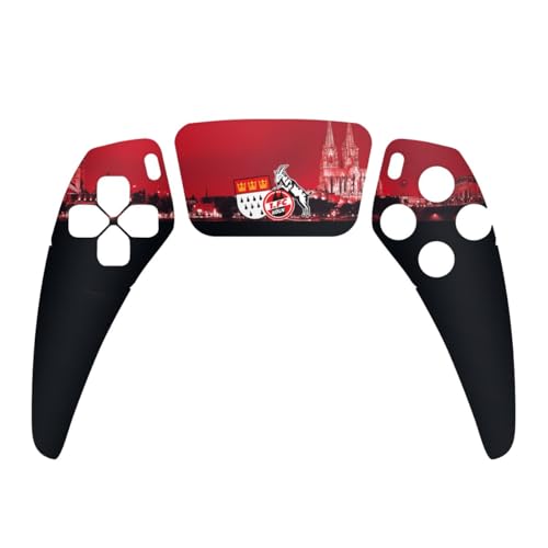 DeinDesign PS5 Controller Skin 1. FC Köln Skyline
