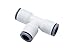 Parker Hannifin 6304 04 00WP2 LIQUIfit Polymer Body Union Tee Fitting for 5/32" or 4 mm Push-to-Connect Tube x 5/32" or 4 mm Push-to-Connect Tube