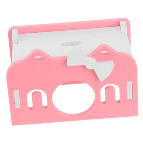 HANABASS Guinea Pig Hideout House Small Animal Wooden Hut Hamster Hut Playhouse for Hiding Resting Accessory for Hamster Guinea Pig Decor