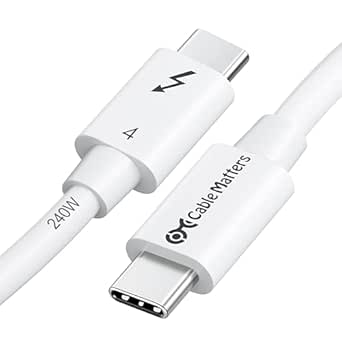 Cable Matters Thunderbolt 4 8m 240W Kabel