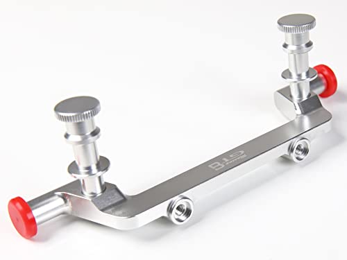 GTBRacing CNC Aluminum Font Body Mount for 1/5 Scale RC Car LOSI DBXL-E 2.0 DBXL 2.0 Upgrade Part (Silver) by GTBRacing - Image 3