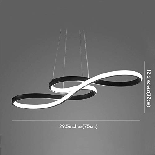 Suspension LED moderne dimmable pour illuminer une grande table à manger - 2