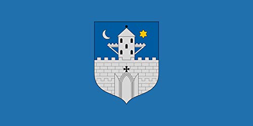 Drapeau Large Szombathely 1.35m² grand format pour mât horizontal - 2