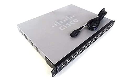 Cisco SG500-52P-K9 52-Port Gigabit PoE Network Switch (Renewed)