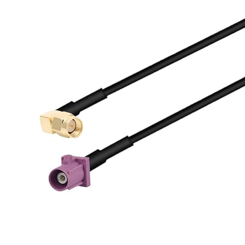 1 PC SMA �I�X 90 �x Fakra ABCDEGHIKZ �I�X RG174 �P�[�u�� G */PS an */�e�i�����A�_�v�^ R*/F �����s�O�e�[��(SMA M90 to Fakra HM,30CM)