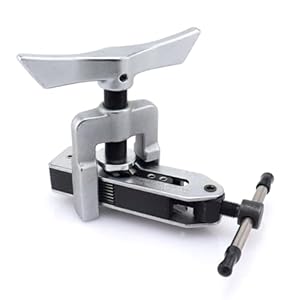 GOLDMAN SERVICE – Abocardador Regulable para Tubos de Cobre de Aire Acondicionado Profesional – Abocinador Expansor ExcÃ©ntrico Ajustable – Herramienta FontanerÃ­a 3/16″-5/8″ (5-16 mm)