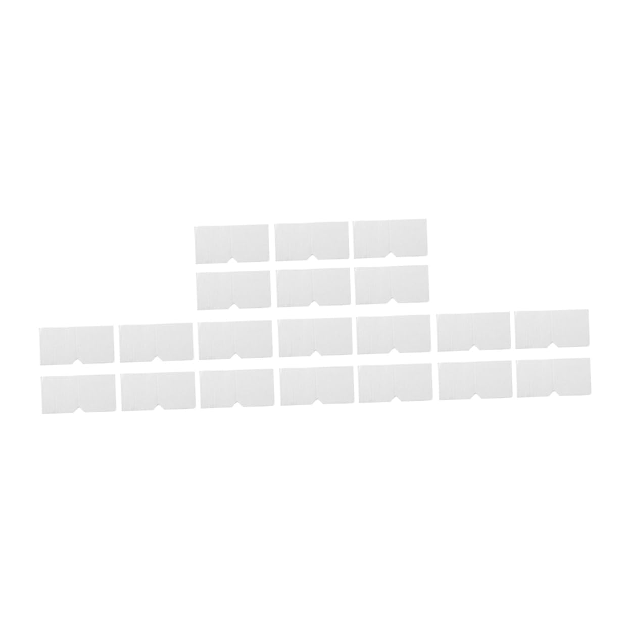 KICHOUSE Cardboard Frame Corner Guards 200 Pack Adjustable Paper Corner Protectors Easel Display Protectors for Signs Posters