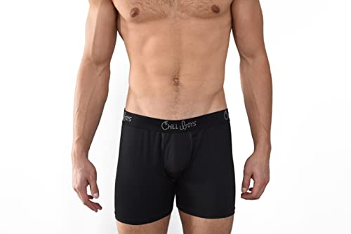 Chill Boys Men’s Boxer Briefs - Soft Stretch Moisture Wicking Mens Underwear. Quick Drying Performance Boxers2