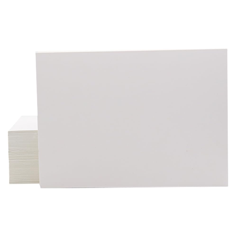 150 Pack White Blank Index Cards，5x7 White Blank Cardstock Paper 250 GSM Heavyweight Cardstock Thick Paper Cardstock for Post Cards,Invitations,DIY