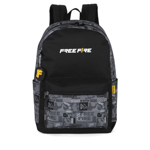 Mochila Free Fire Luxcel MS49781FF (Preto)