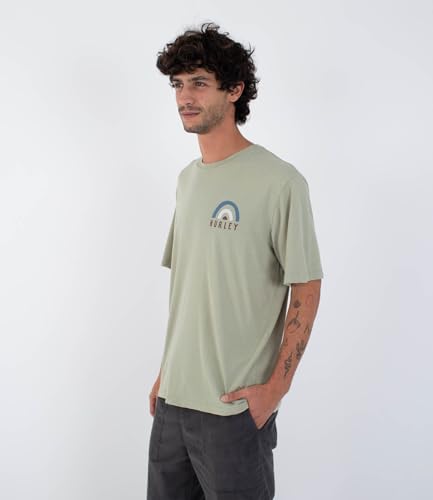 Allamandel T-Shirt Homme Hurley Léger et Anti-Transpiration Manches Courtes