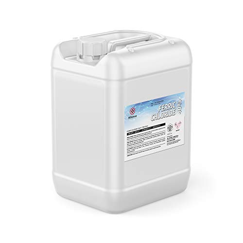 Ferric Chloride 40% - 5 Gallon Pail - Copper Etchant Solution - Uses: Water Treatment & Etching Agent - Made in America - Alliance Chemical