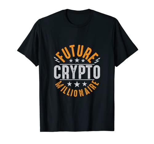 Future Crypto Millionaire, simpatico commerciante di badge crittografici retrò Maglietta