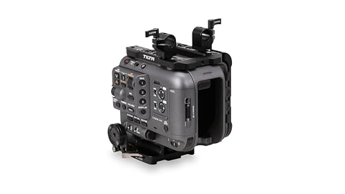 Image of Tilta Camera Cage Basic Kit Compatible with Sony FX6 Without Battery Plate | ARRI Rosettes | 15mm Rod Support | Multi-Functional Top Plate | Quick Release Baseplate | Accessory Mounting