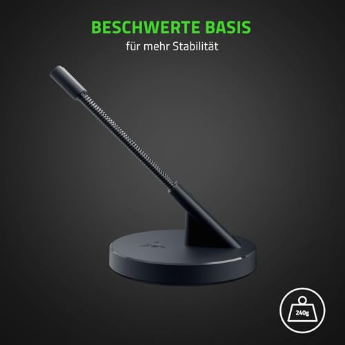 Razer Mouse Bungee V3 - Mauskabel-Managementsystem ohne Widerstand (Federarm mit Kabel-Clip, schwere rutschfeste Basis… – Ansicht 3