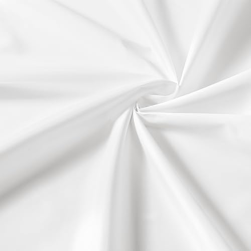 Premium 400T White Matte Nylon Taffeta Fabric - 60" Wide High Density Waterproof and Soft for Clothing, Outerwear, and Accessories - Ideal for Down Jackets & Outdoor Gear 6 Premium 400T White Matte Nylon Taffeta Fabric - 60" Wide High Density Waterproof and Soft for Clothing, Outerwear, and Accessories - Ideal for Down Jackets & Outdoor Gear - Image 5