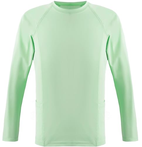 Boys Rash Guard Shirts UPF 50+ Long Sleeve Girls UV Sun Protection Athletic Rash Guard Rashguard Swim Shirt