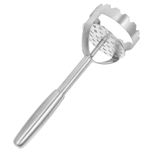 GRIRIW Stainless Steel Potato Masher Multifunctional Kitchen Tool for Mashing Potatoes Avocados and More Easy to Use Portable Design for Effortless Food Preparation