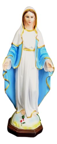 Estatua Virgen María Nuestra Señora de Gracia 12" Resina