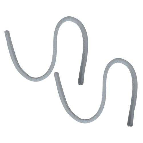 Veemoon Tope de Cabecero para Pared 2 Unidades Cuñas Relleno de Huecos para Camas Matrimoniales y Individuales Espuma Antideslizante Gris de Microfibra Bloqueador Ajustable para