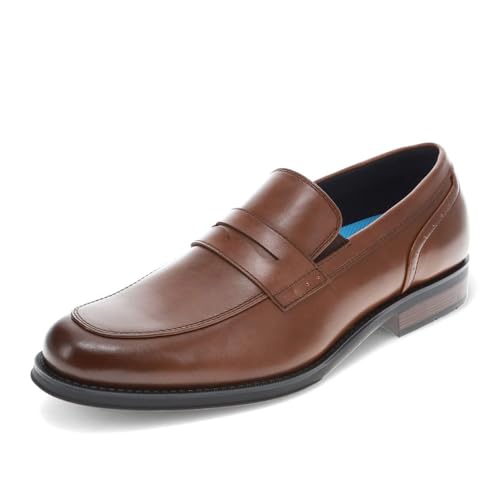DOCKERS Mens Emerson Penny Synthetic Leather Dress Loafer Slip On Shoe