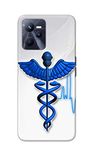Image of Printed Hard Back Cover Case for Realme C35 Back Cover (Medical Doctor) -1803