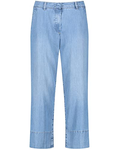 Gerry Weber Damen Culotte Freizeithose Blau mit Use 40 Kurz EU
