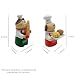 ZNWSRY Miniature Dog Figurines - Cute Bakery Puppy Clerk Sculpture for Shelf, Desk Decoration - Funny Desk Accessories