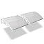 2 Pcs Clear Board & White Bracket 40