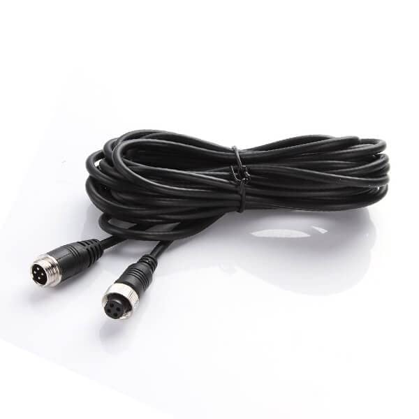 10pcs GX12 4 Pin Male to Female Aviation Cable for Car Monitor CCD CMOS Camera 1M