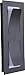 Craftmade Z4802-MN-LED Enzo Outdoor Pocket Sconce Wall Lighting, 1-Light, 12 Watts LED, Midnight (5"W x 14"H)