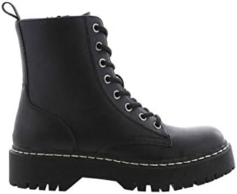 UNIONBAY Women's Hayden Ankle Boot, Black PU, 10 | Image 2