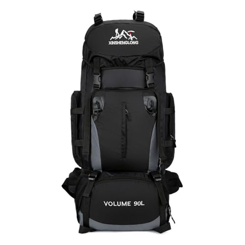 TMTGTS Wanderrucksack 90L Outdoors Mount Trekkingrucksack - Große Kapazität Leichter Hiking Rucksack für Klettern Camping Wandern Bergsteigen Reisen und Sport