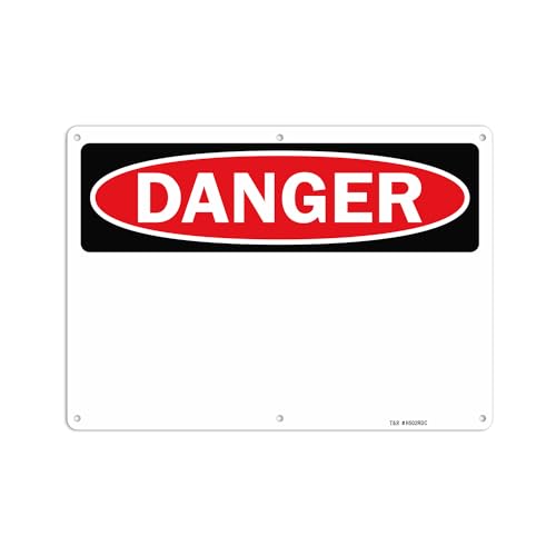 Letrero Danger para exterior T&R ideal para vallados y zonas de obras