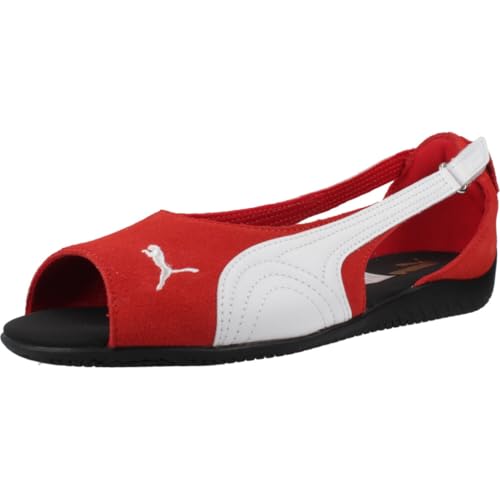 [�v�[�}] �X�s�[�h�L���b�g �T���_�� Speedcat Sandal ���f�B�[�X 404839 (For All Time Red White, ���{�̌C�̃T�C�Y���@, ��l, ���l, 22.0 cm)