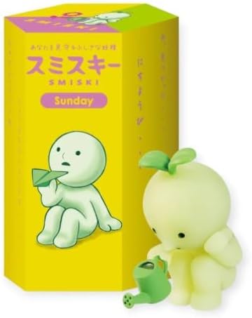 Sunday Smiski Series | Sealed blind box; one random Smiski Sunday figure.