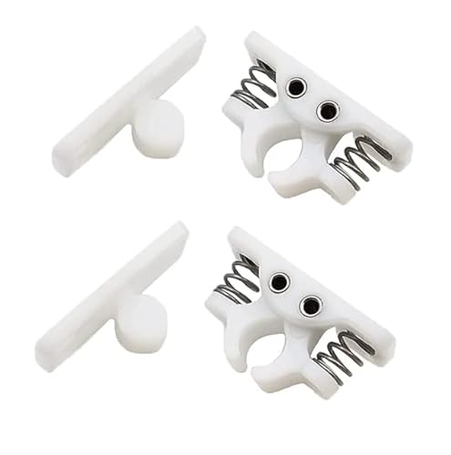 Vokowin 2pcs Caravan Door Plastic Catch Door Retainer Sprung Static Caravan Door Catch for Caravan Sprung Door Stop for Motorhomes Boat (K228-2)