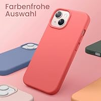 JETech Silikon Hülle für iPhone 13, Rosa Pomelo – Ansicht 6