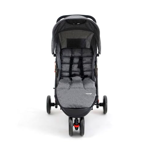 Carrinho De Passeio Para Bebê Delta (Até 15kg) Cinza Voyage