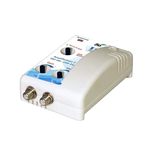 AMPLIFICATEUR Professionnel - 1E/2S - 29DB - LED DE RÉGLAGE ELAP 372012